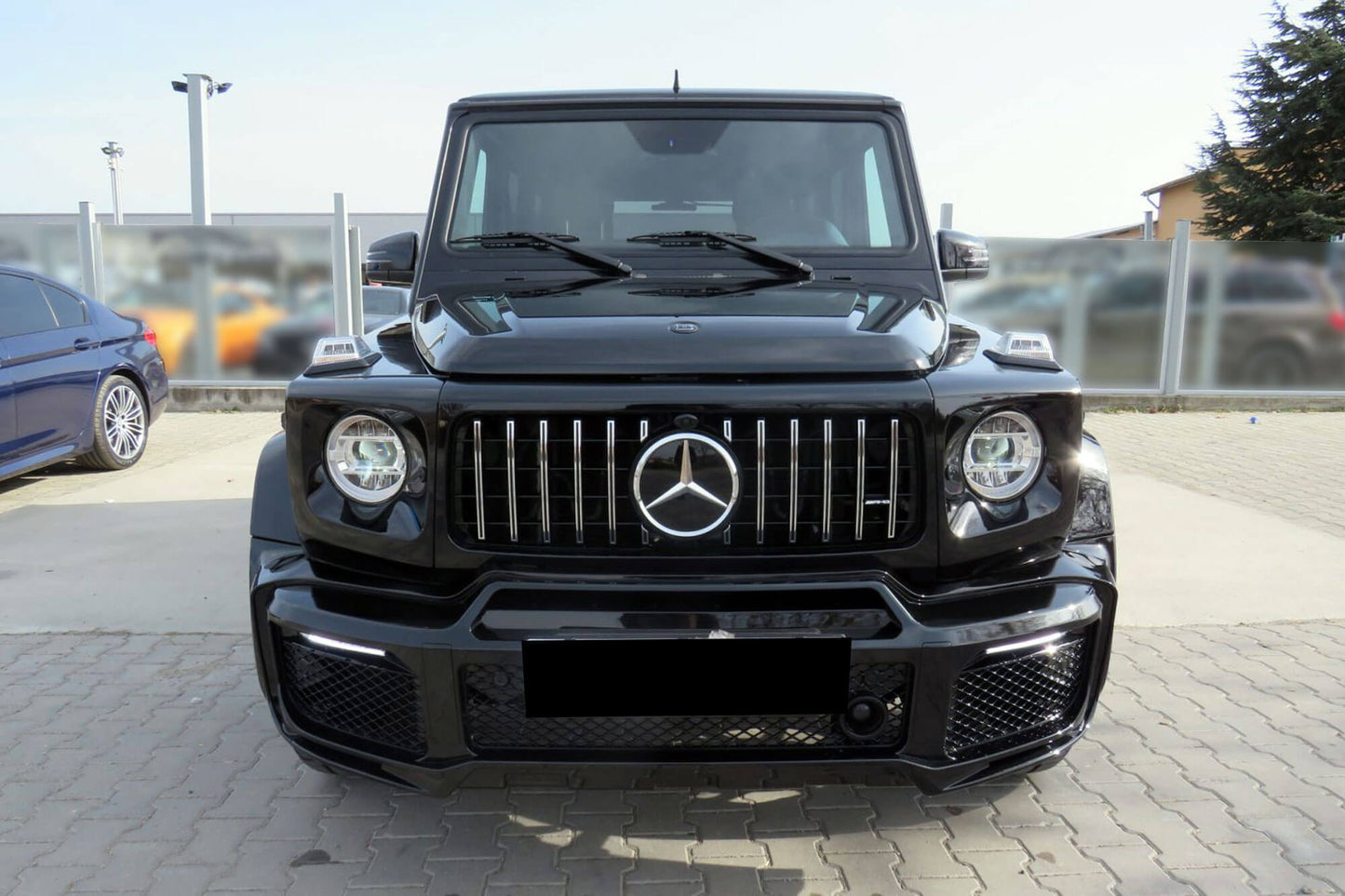 Pachet Brabus tip 800 compatibil cu Mercedes G class W463 (2008-2017), conversie la W464