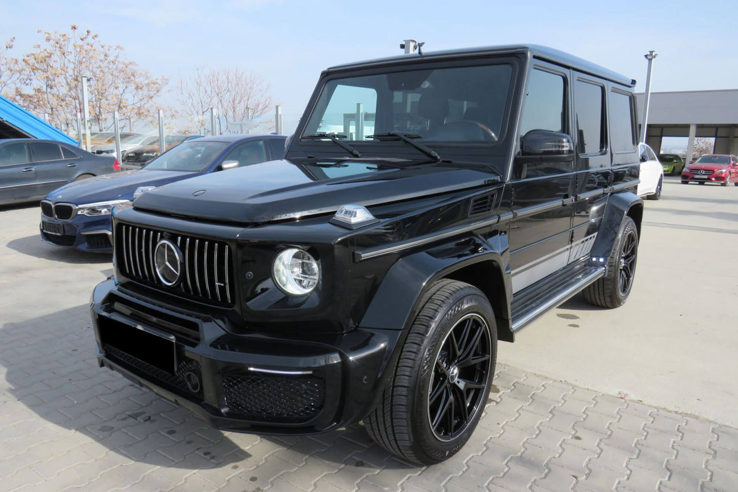 Pachet Brabus tip 800 compatibil cu Mercedes G class W463 (2008-2017), conversie la W464