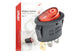 Amio On/Off Switch with 3 Pins and Light Indicator, 12V, 20A