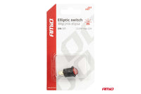 Amio On/Off Switch with 3 Pins and Light Indicator, 12V, 20A