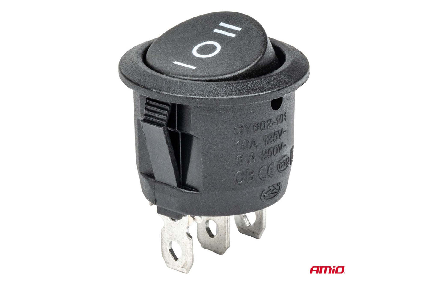 Amio on/off switch with 3 pins, 12V, 20A
