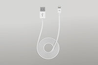 Cablu USB alb Sturdo pentru iPhone, MFI Lightning, 1m