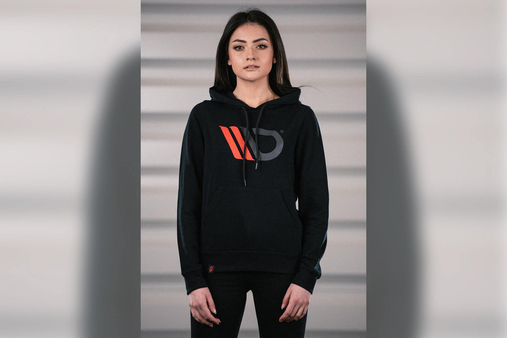 Maxton Design Women's Black Hoodie