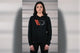Maxton Design Women's Black Hoodie