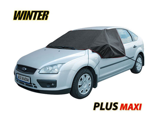 Parasolar auto negru Kegel, 110x135-146cm