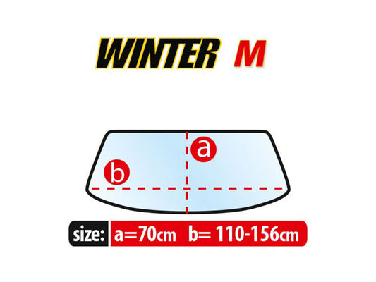 Parasolar auto negru Kegel, marimea M