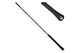 Antena auto Amio neagra, lungime 40 cm, cu doi adaptoare