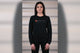 Maxton Design women's black blouse