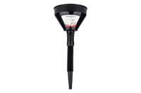 Pâlnie Amio neagră cu prelungitor, diametru 16cm