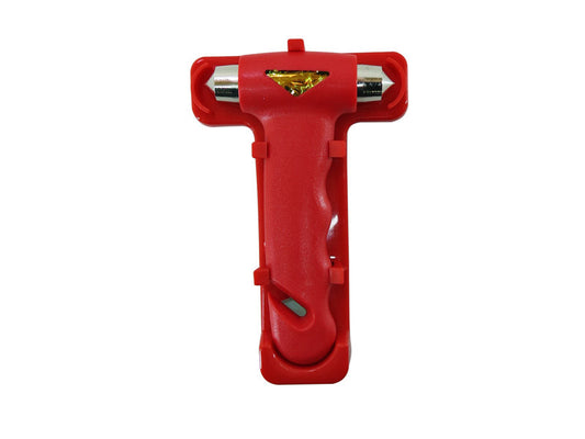 Ciocan de urgenta Petex rosu cu cutter pentru centura
