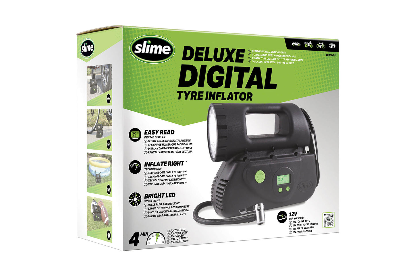 Deluxe Digital Tyre Inflator