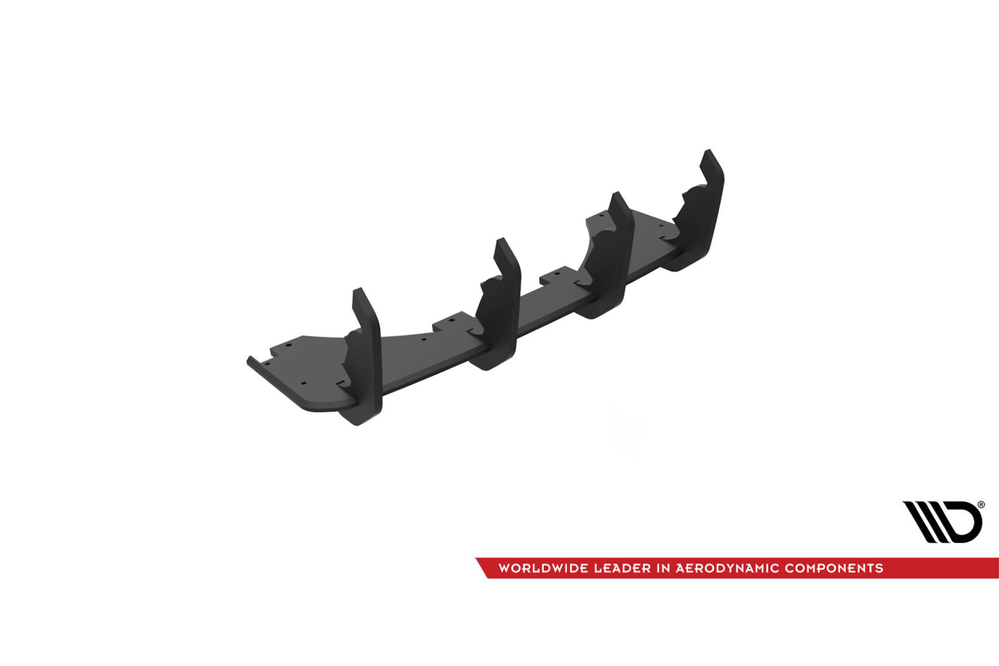 Insert difuser Maxton Design Street Pro pentru BMW X5M F85 (2014-2018), negru mat