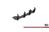 Insert difuser Maxton Design Street Pro pentru BMW X5M F85 (2014-2018), negru mat
