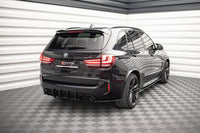 Insert difuser Maxton Design Street Pro pentru BMW X5M F85 (2014-2018), negru mat