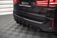 Insert difuser Maxton Design Street Pro pentru BMW X5M F85 (2014-2018), negru mat