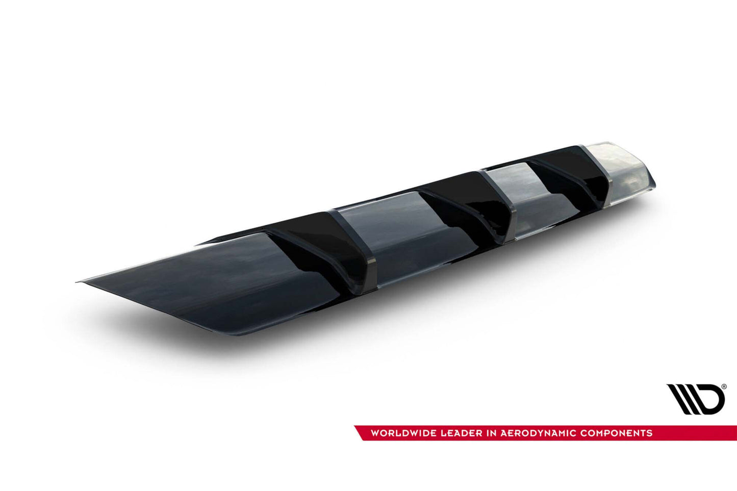 Difuser Maxton Design pentru Audi A1 S-Line GB dupa 2018, lacuit negru