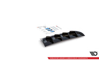 Difuser Maxton Design pentru Volkswagen Arteon R (dupa 2020), negru mat
