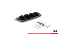 Difuser Maxton Design pentru Volkswagen Arteon R (dupa 2020), negru mat