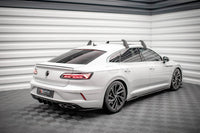 Difuser Maxton Design pentru Volkswagen Arteon R (dupa 2020), negru mat