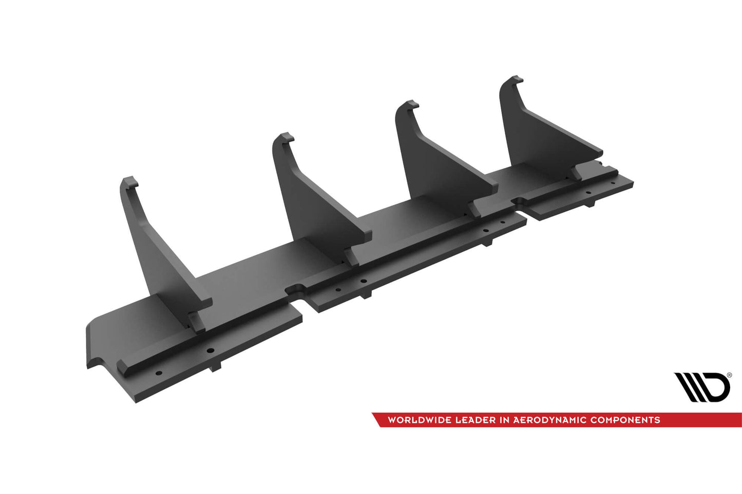 Difuser insert Maxton Design pentru Volkswagen Arteon R dupa 2020, negru mat