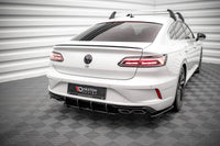 Difuser insert Maxton Design pentru Volkswagen Arteon R dupa 2020, negru mat