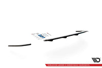 Insertie difuser bara spate Maxton Design GT-Line pentru Peugeot 508 (dupa 2018), negru mat