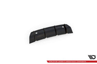 Insert difuser spate Maxton Design pentru bara R-Design Volvo V40 (2012-2019), negru lacuit