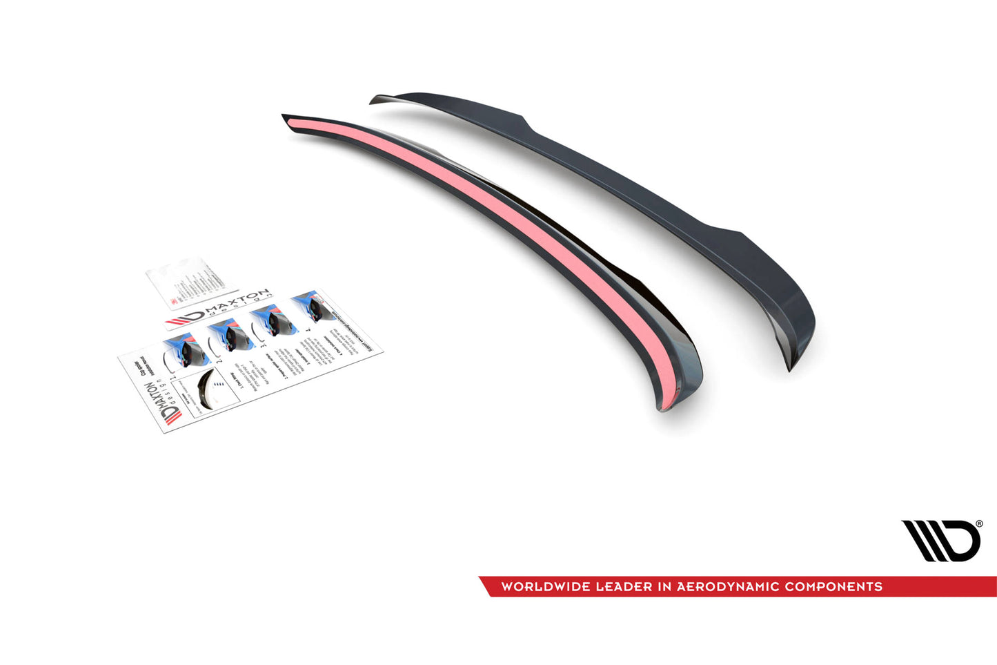 Maxton Design add-on parasolar pentru BMW X5M F15 (2014-2018), negru lacuit