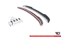 Maxton Design add-on parasolar pentru BMW X5M F15 (2014-2018), negru lacuit
