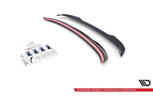 Maxton Design add-on parasolar pentru BMW X5M F15 (2014-2018), negru lacuit