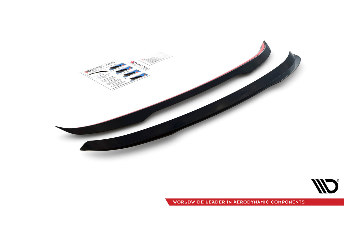 Maxton Design add-on parasolar pentru BMW X5M F15 (2014-2018), negru lacuit