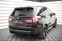 Maxton Design add-on parasolar pentru BMW X5M F15 (2014-2018), negru lacuit