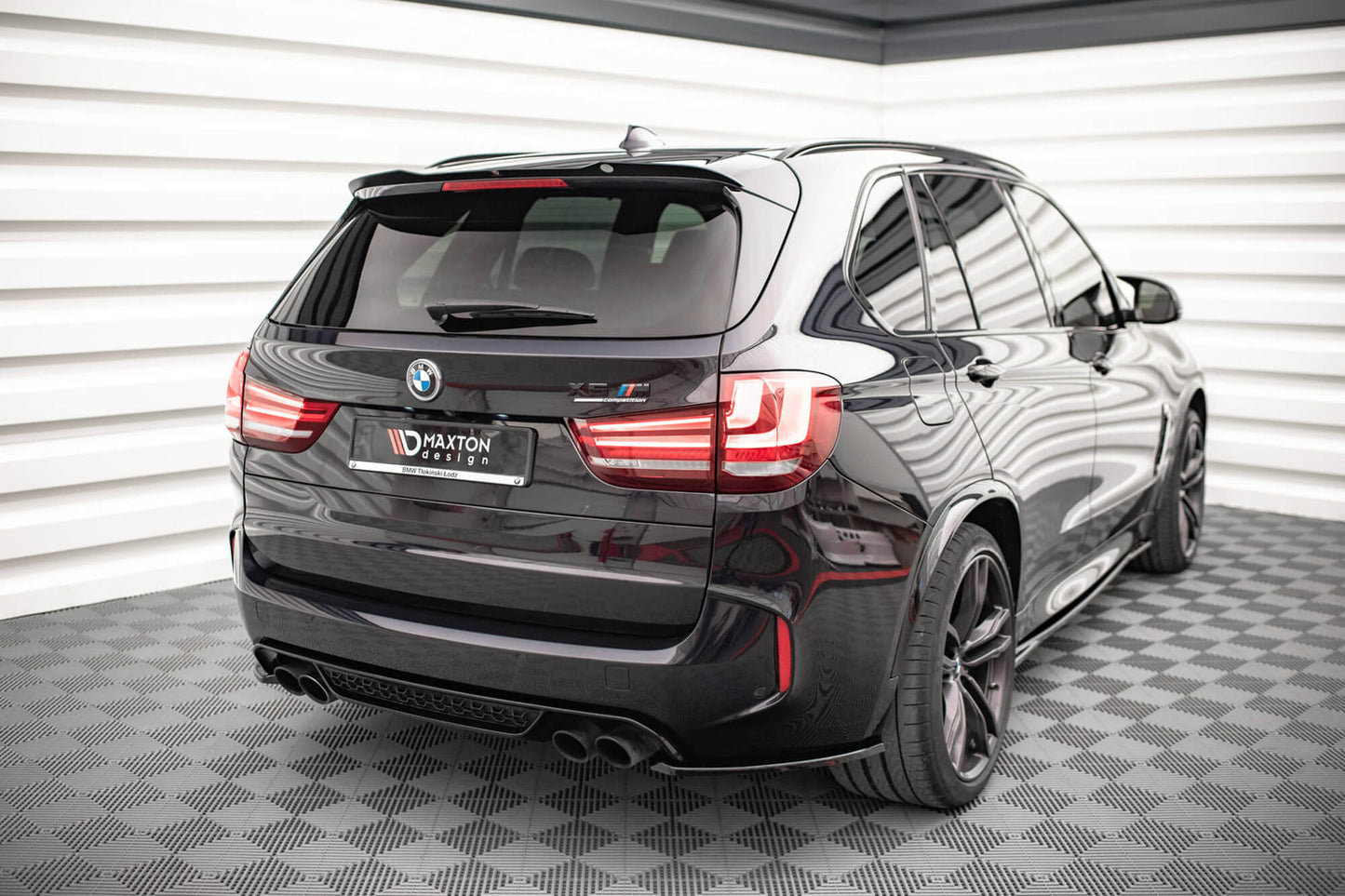 Maxton Design add-on parasolar pentru BMW X5M F85 2014-2018, culoare carbon
