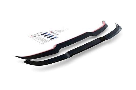 Maxton Design adaos parasolar pentru BMW X5M F95 (dupa 2018), lac negru