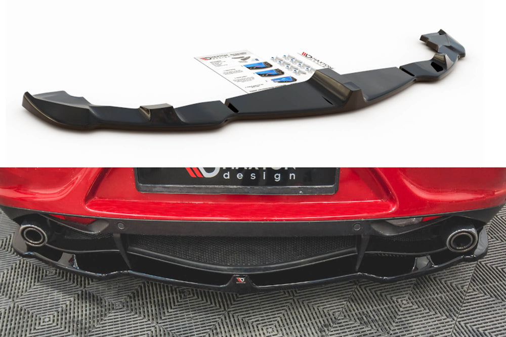 Maxton Design add-on pentru Alfa Romeo 4C 2013-2017 bara spate, negru mat