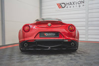 Maxton Design add-on pentru Alfa Romeo 4C 2013-2017 bara spate, negru mat