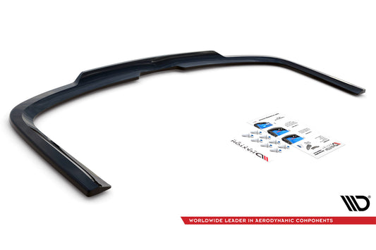 Extensie bara spate Maxton Design pentru Volkswagen Caddy (2010-2015), negru mat