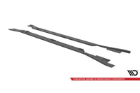 Insertii praguri Maxton Design versiunea 2 pentru Volkswagen Arteon R, R-line dupa 2020, negru mat