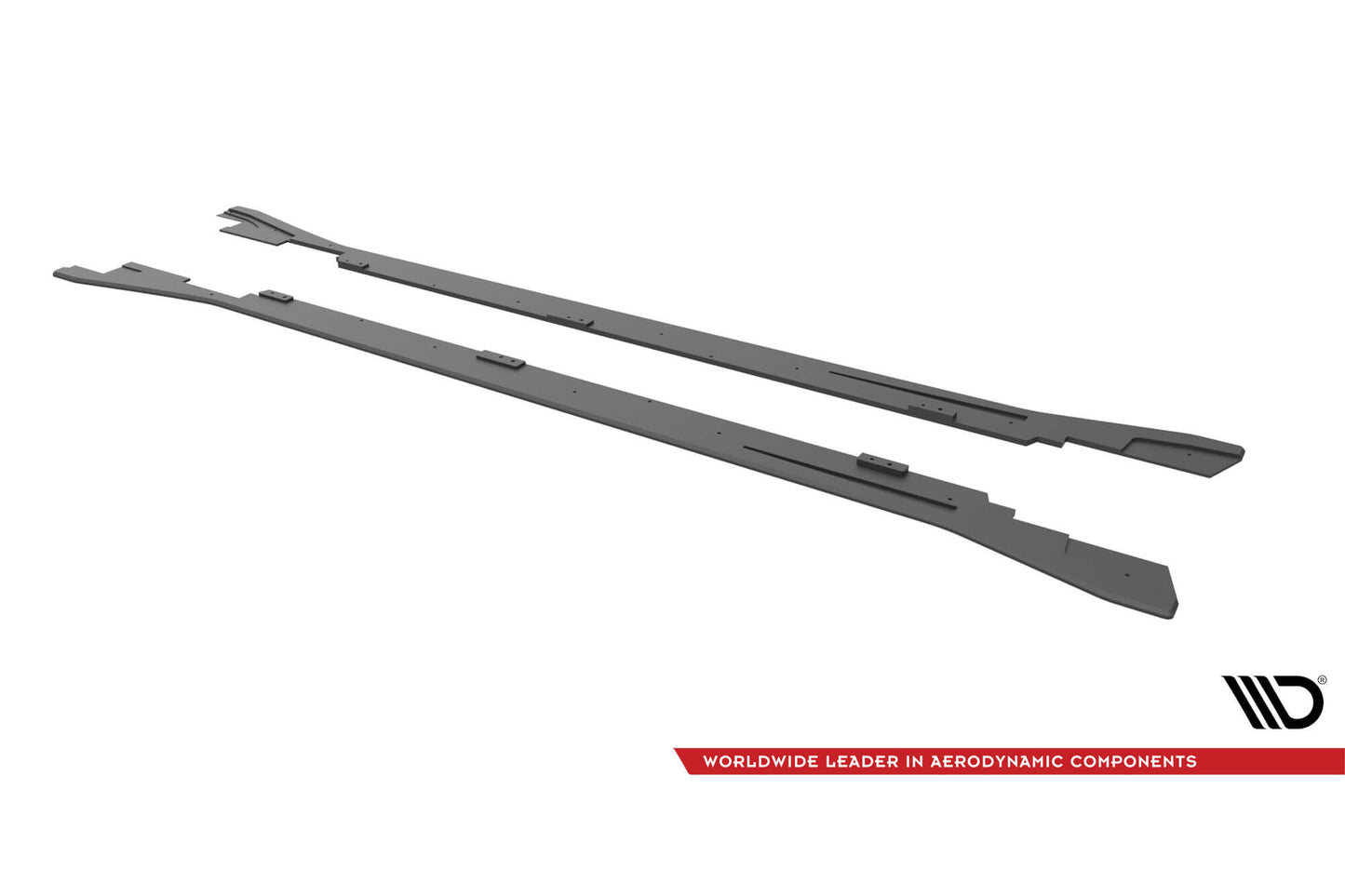 Insertii praguri Maxton Design versiunea 2 pentru Volkswagen Arteon R, R-line dupa 2020, negru mat