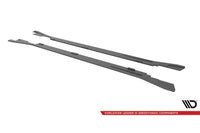 Insertii praguri Maxton Design versiunea 2 pentru Volkswagen Arteon R, R-line dupa 2020, negru mat