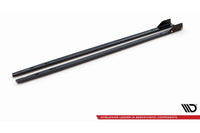 Maxton Design extensii praguri versiunea 2 pentru Volkswagen Golf GTI, GTE, GTI Clubsport, GTD, R-Line Seria VIII (2020-2024), lac negru
