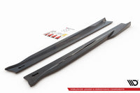 Maxton Design add-on-uri pentru Alfa Romeo 4C 2013-2017 praguri, negru mat