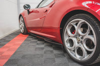 Maxton Design add-on-uri pentru Alfa Romeo 4C 2013-2017 praguri, negru mat