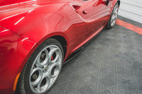 Maxton Design add-on-uri pentru Alfa Romeo 4C 2013-2017 praguri, negru mat