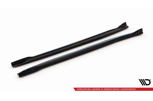 Praguri Maxton Design pentru BMW X5 M F95 (dupa 2023), lac negru