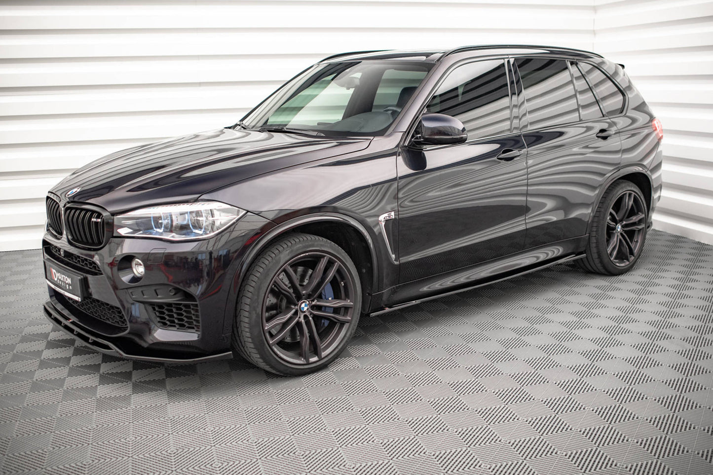 Maxton Design praguri pentru BMW X5M F15 (2014-2018), lac negru