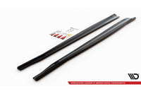 Praguri Maxton Design pentru praguri BMW X5M F85 (2014-2018), negru mat