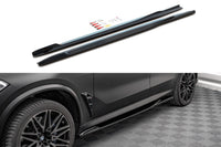 Praguri Maxton Design pentru BMW X5M F95 (dupa 2018), lac negru