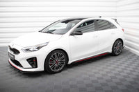Praguri Maxton Design pentru Kia Ceed GT, Proceed GT (2018-2022), negru mat