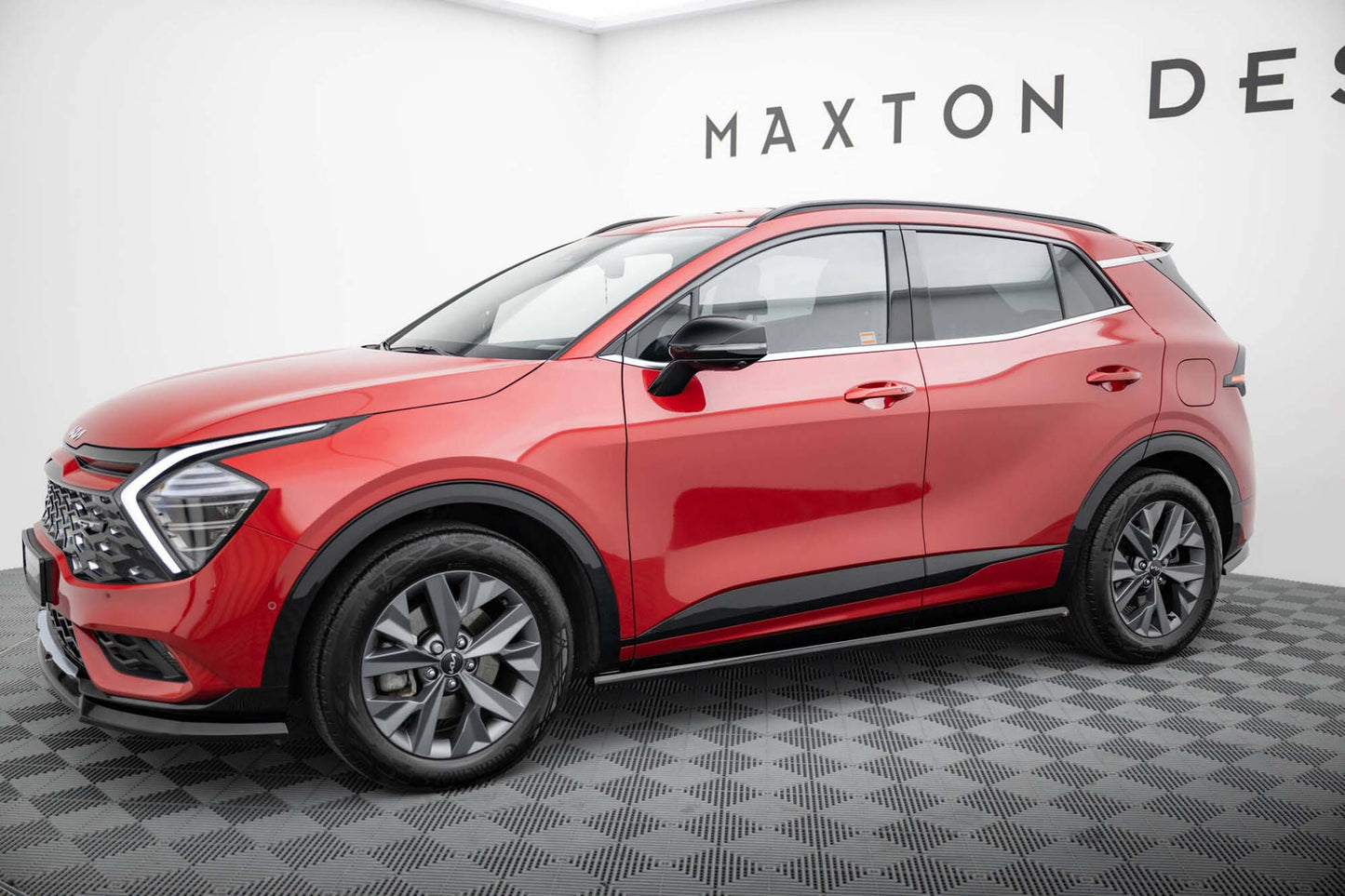 Praguri Maxton Design pentru Kia EV9 GT-Line (dupa 2023), lac negru